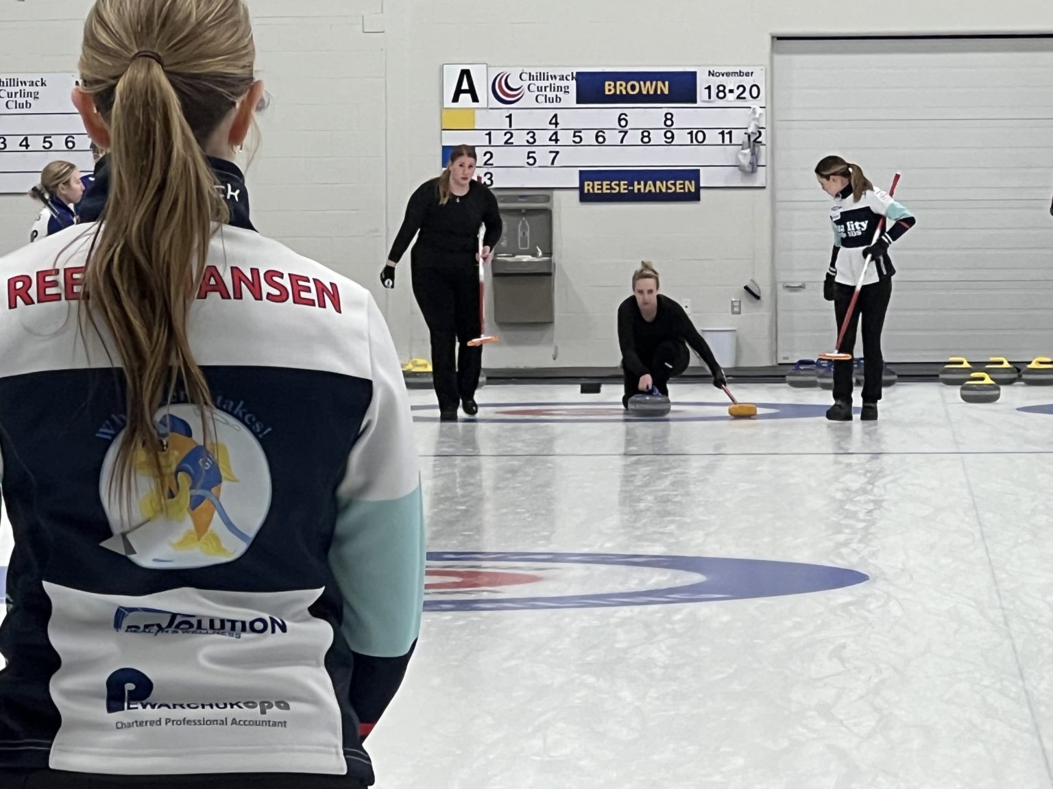 Day One of the BC Scotties & Men's Championships brings familiar faces