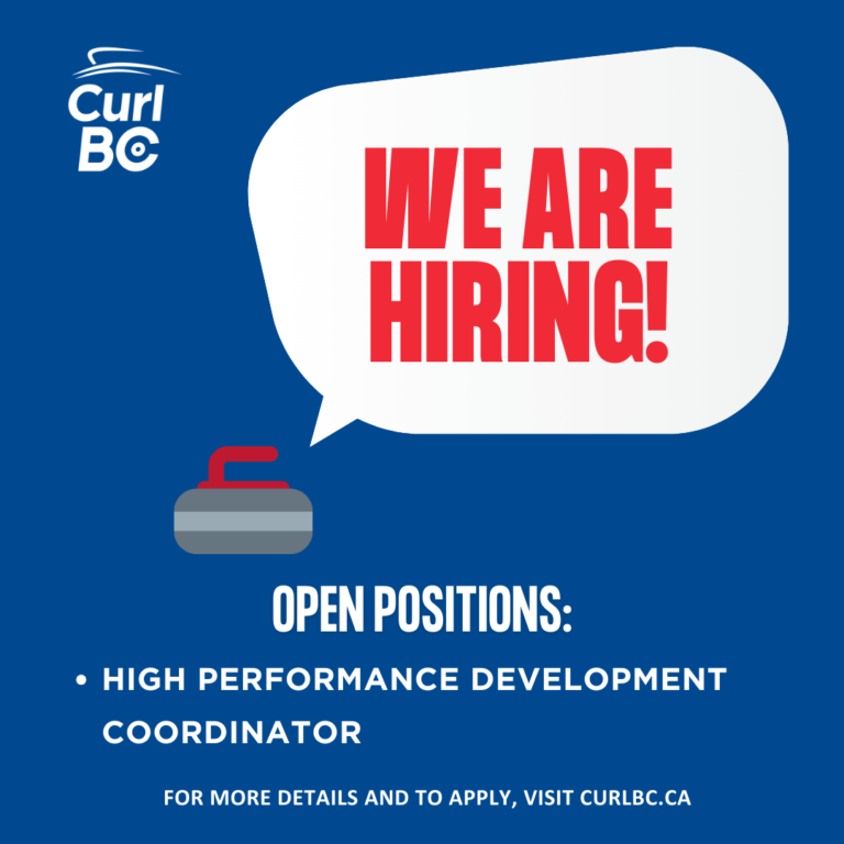 Curl BC is hiring our next High Performance Development Coordinator